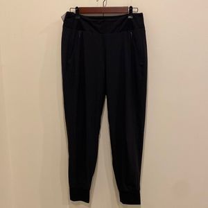 Athleta Black Soho Lined Jogger sz 8